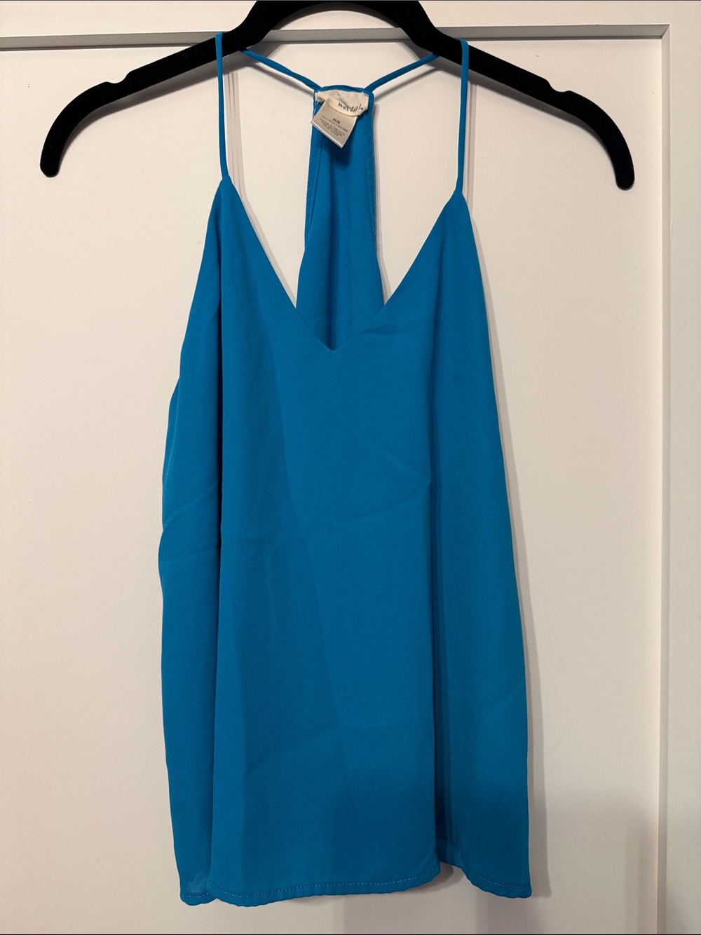 Wet Seal Turquoise Spaghetti Strap V-Neck Camisole
